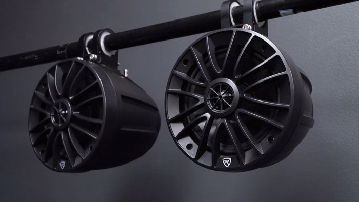 Rugged Marine Wakeboard Speakers for Boats, UTVs, and ATVs