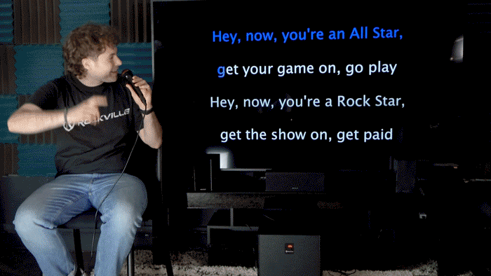 Entertainment Hub with Karaoke Features