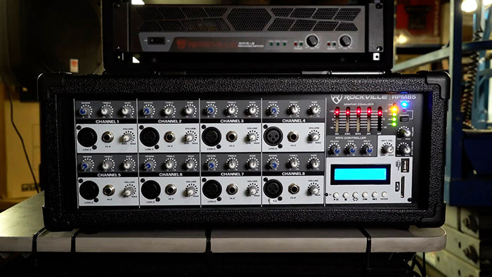 Powerful 8-Channel Mixer with Premium Features