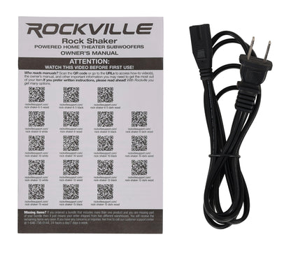 ROCK SHAKER 12 DARK WOOD